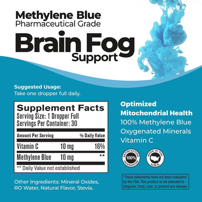 Be-Onguard Methylene Blue Liquid Supplement with Vitamin C