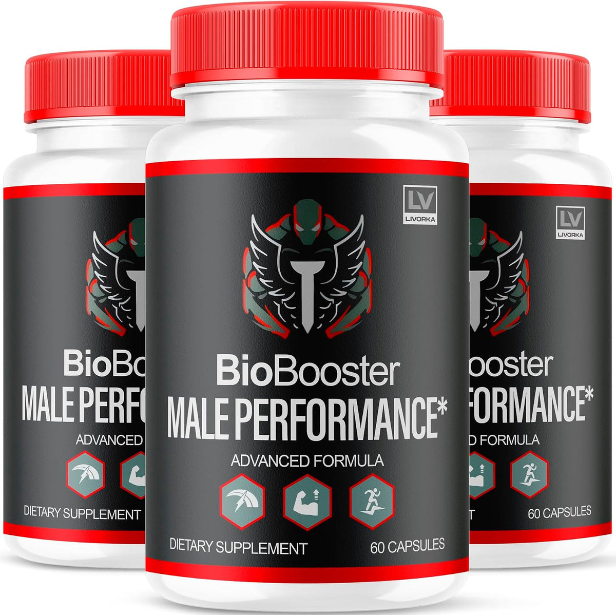 LIVORKA Biobooster Capsules - Advanced Daily Formula - 180 Capsules (3 Month Supply) - görsel 1