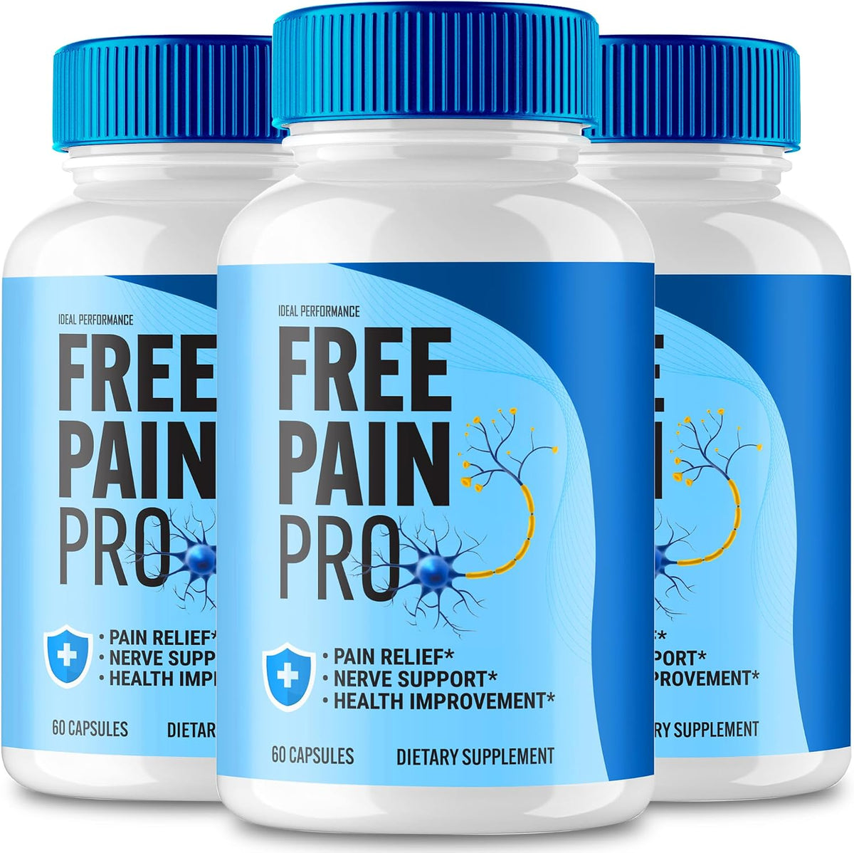 Free Pain Pro Capsules - Maximum Strength Health Support Supplement (3-Pack) - görsel 1