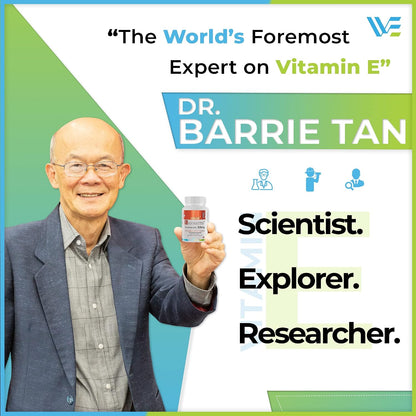 WELLNESS EXTRACT Eannatto Tocotrienols Vitamin E Supplement – Tocopherol Free, Non-GMO, Gluten-free, Antioxidant (300mg, 30 Softgels)