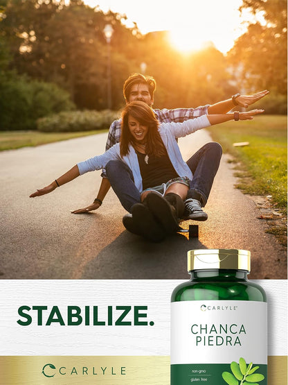 Carlyle Chanca Piedra Capsules | 500mg | 200 Capsules | Traditional Herb | Non-GM and Gluten-Free Supplement