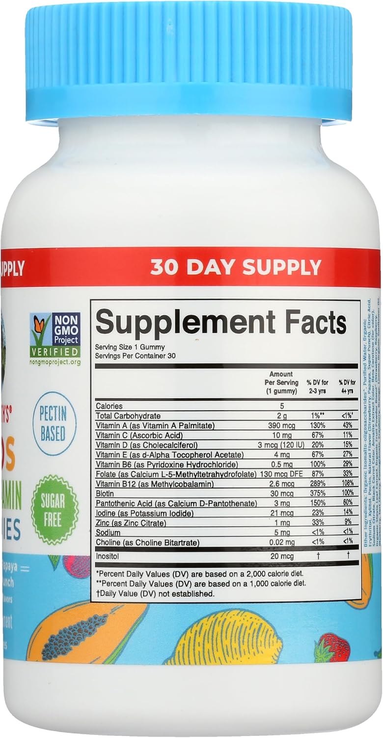 Mary Ruth's Kids Sugar-Free Multivitamin Gummies, 30 Gummies - görsel 4