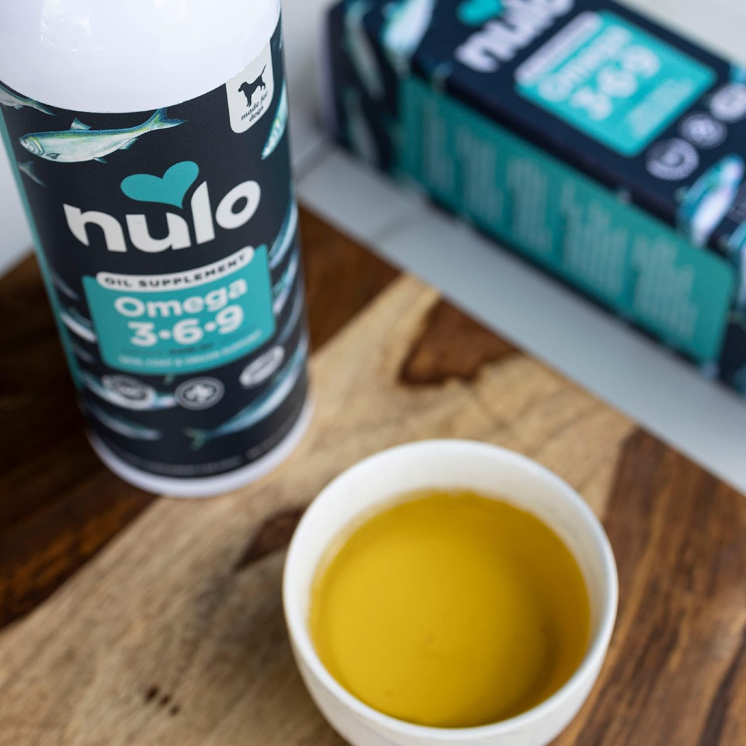 Nulo Omega 3-6-9 Fish Oil for Dogs and Puppies, Supports Skin & Coat Health, Joint Health, Heart Health, 473 ml - görsel 4