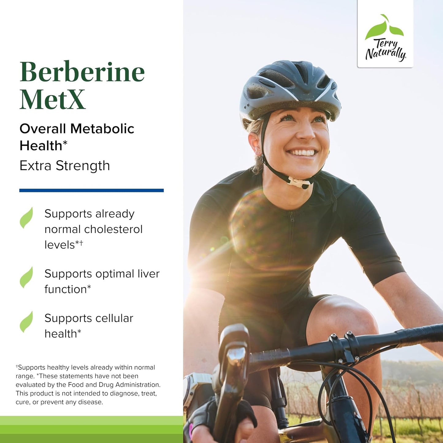 Terry Naturally Berberine MetX Ultra Absorption - 60 Capsules - görsel 3