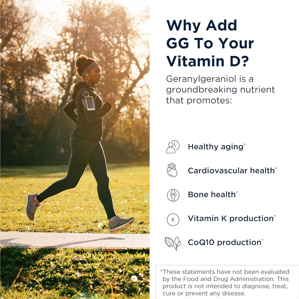 Designs for Health Vitamin D Supreme - Vitamin D3 5000 IU with Vitamin K2 MK-4, K1, and GG - Bone and Immune Support (60 Capsules) - görsel 4
