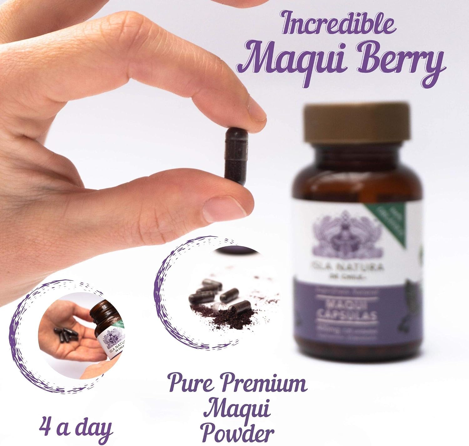 Capsules of Organic Maqui - görsel 7