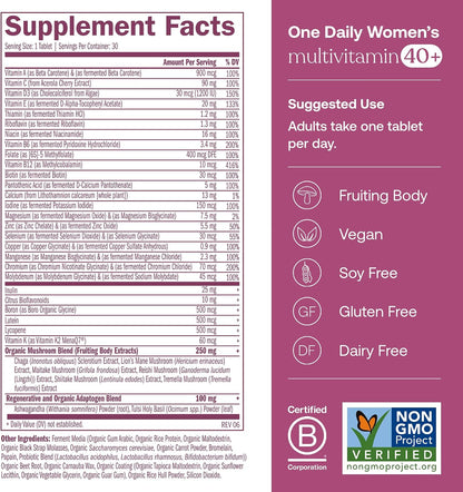True Grace One Daily Women’s Multivitamin 40+ & Probiotic Bundle - 30-Day Supply