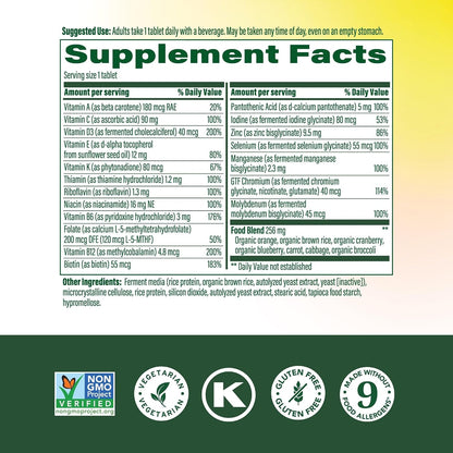 MegaFood Women Over 55 One Daily Multivitamin – 60 Tablets