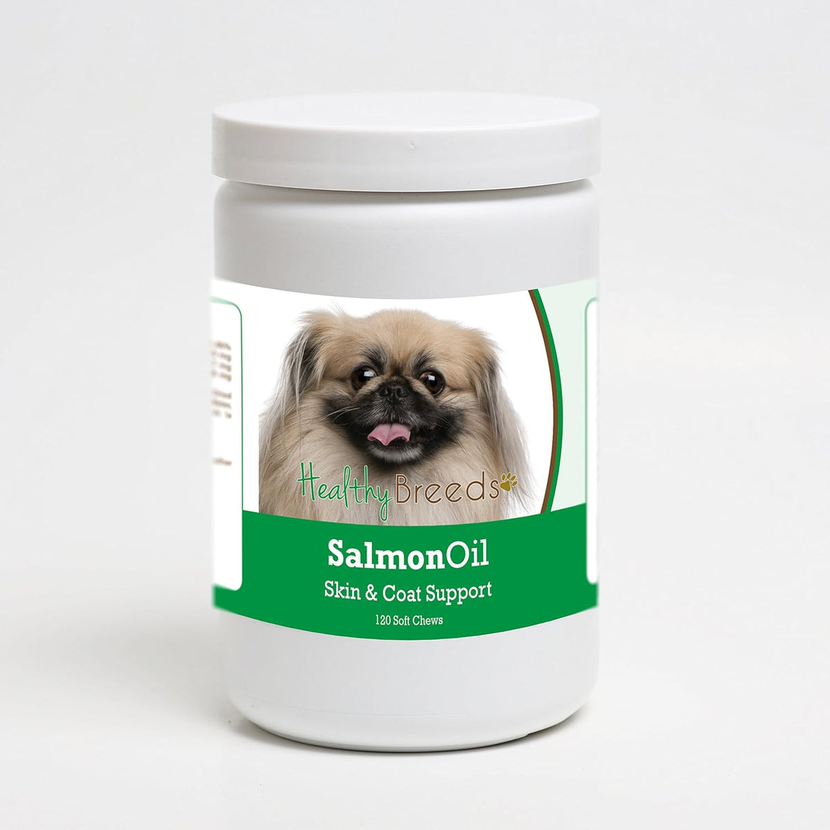 Healthy Breeds Pekingese Salmon Oil Soft Chews 120 Count - görsel 1