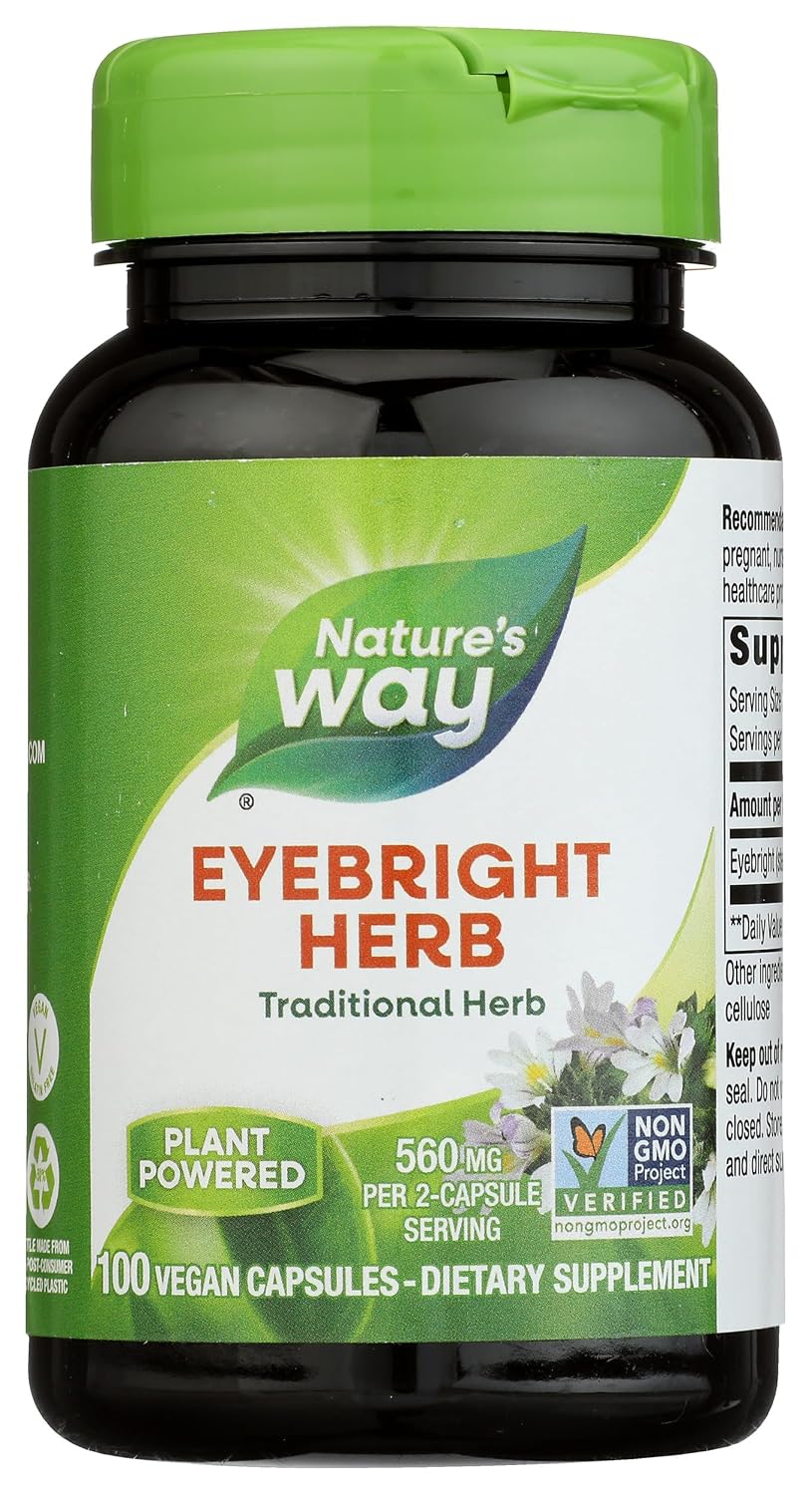 Nature's Way Eyebright, 100 Capsules - görsel 1