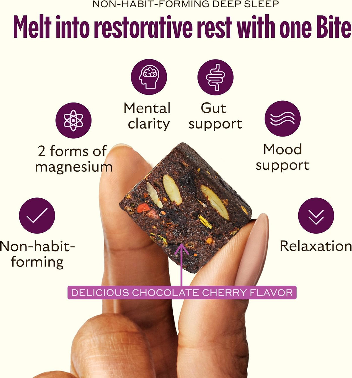 GEM Bite Complete Routine Variety Pack with Daily Multivitamin, Chill-Out Calm & Deep Sleep Aid - görsel 4