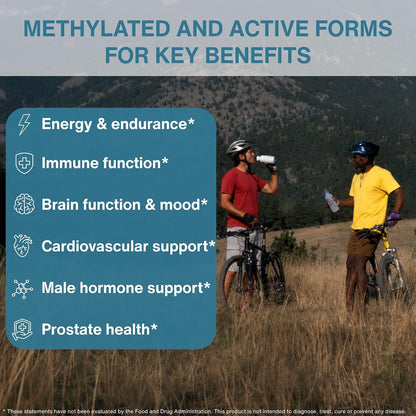 Igennus Methylated Multivitamin for Men – 180 Tablets