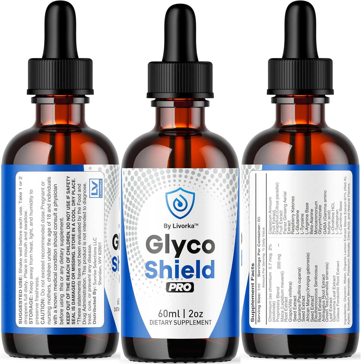 Glyco Shield Drops - Blood Formula Support Supplement, 3-Pack - görsel 9