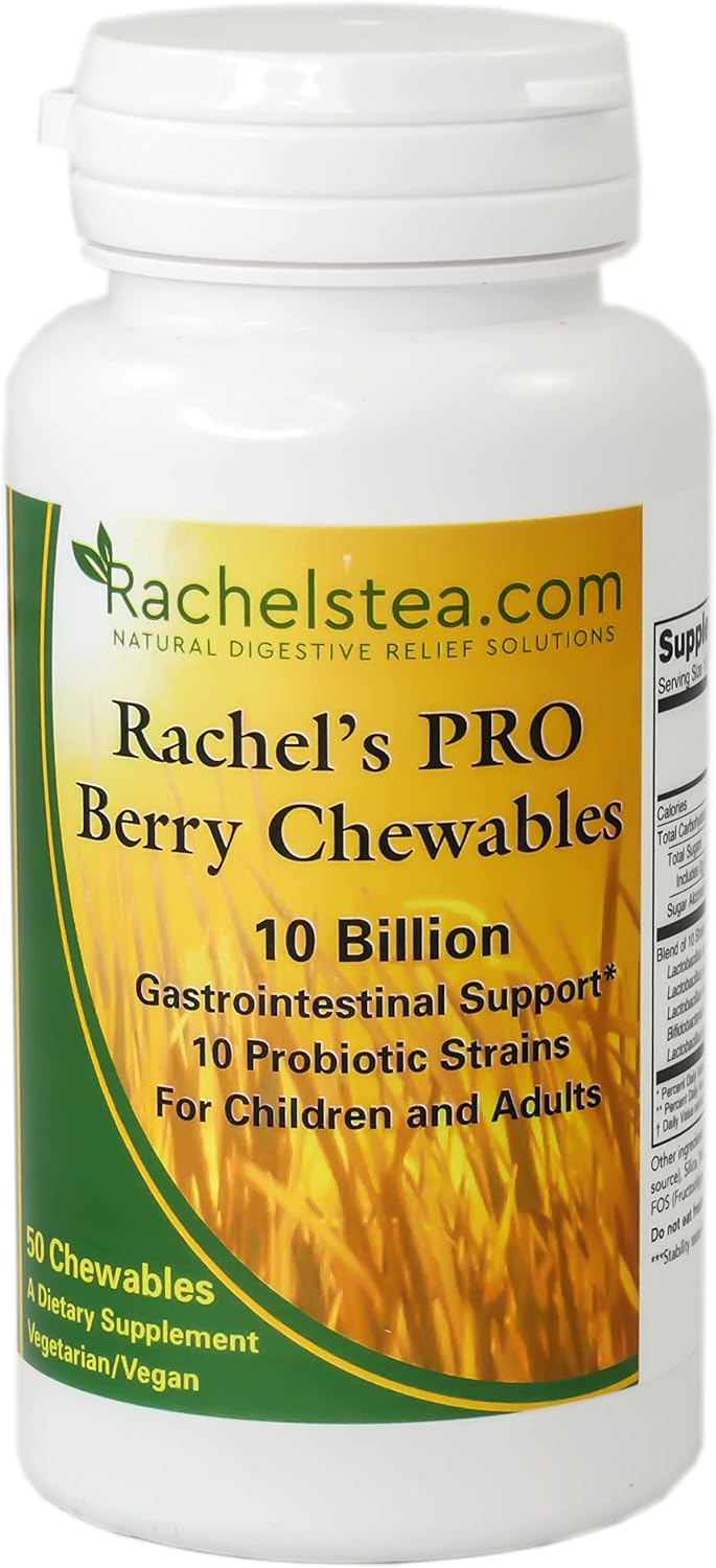 Rachel’s Pro Berry Chewables – 10 Billion Probiotic Strains, 50 Chewables - görsel 9