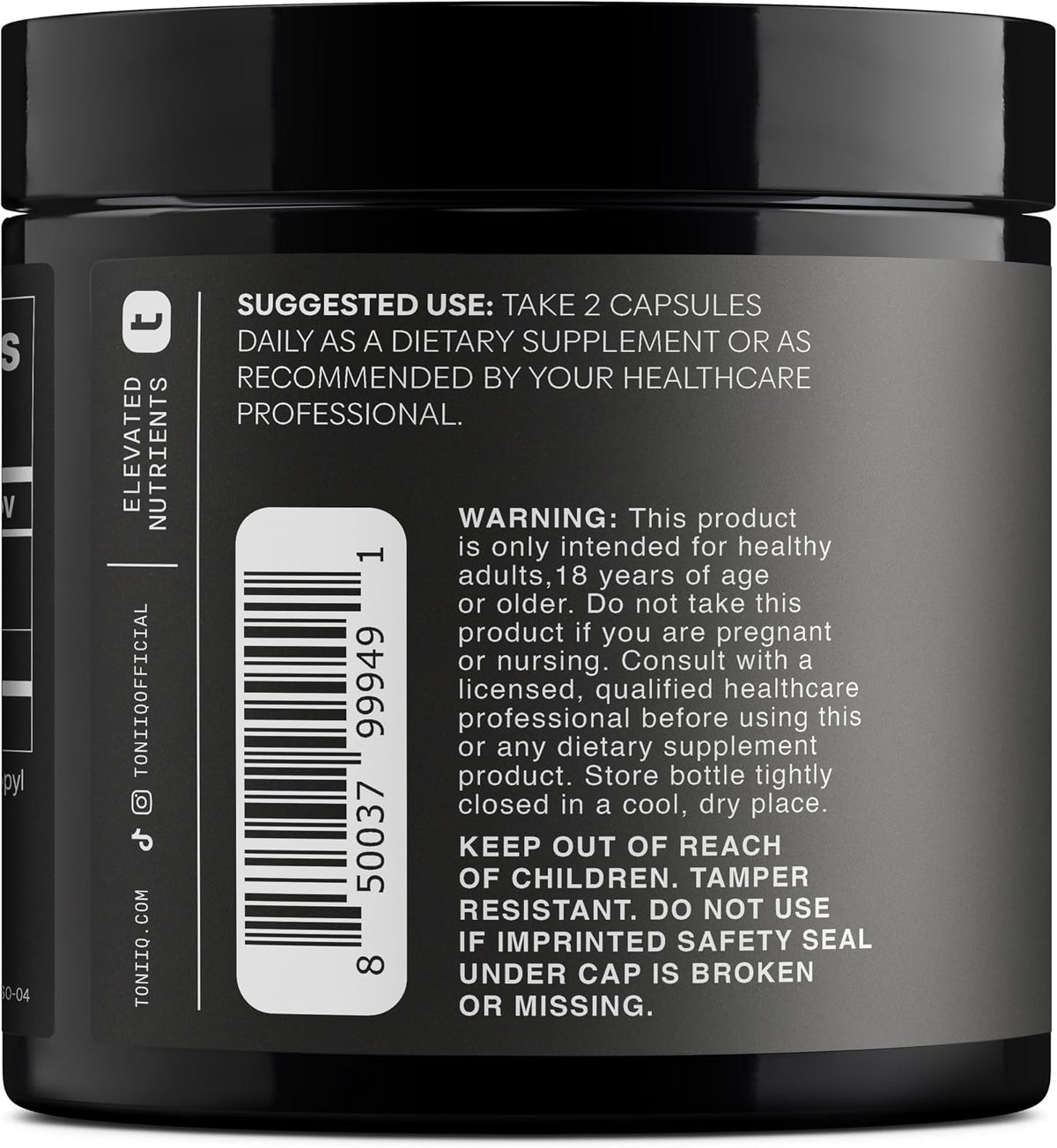 Toniiq Ultra High Purity Fisetin 500mg - 60 Capsules - görsel 3