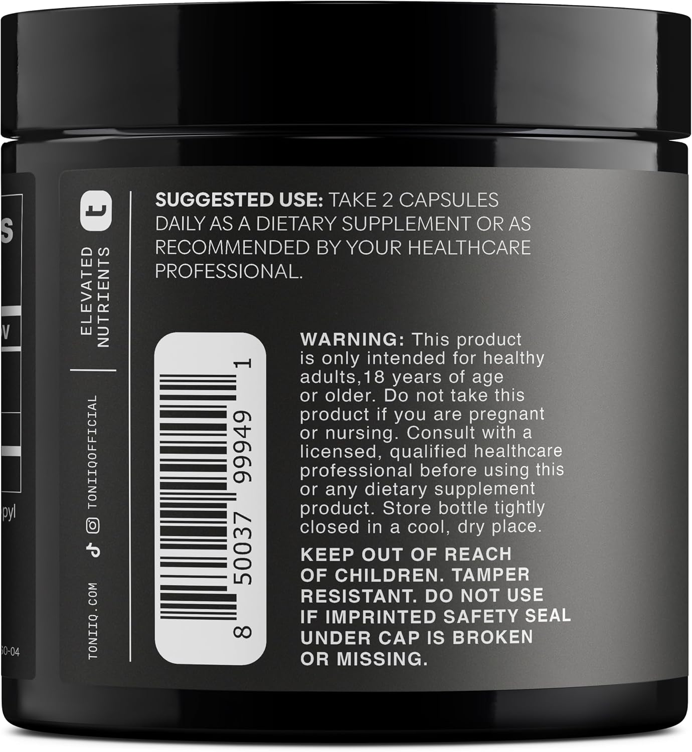 Toniiq Ultra High Purity Fisetin 500mg - 60 Capsules - görsel 3