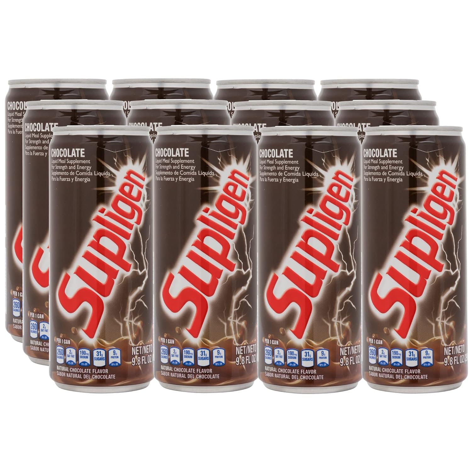 Supligen Coffee Liquid Meal Supplement – 12 Pack - görsel 9