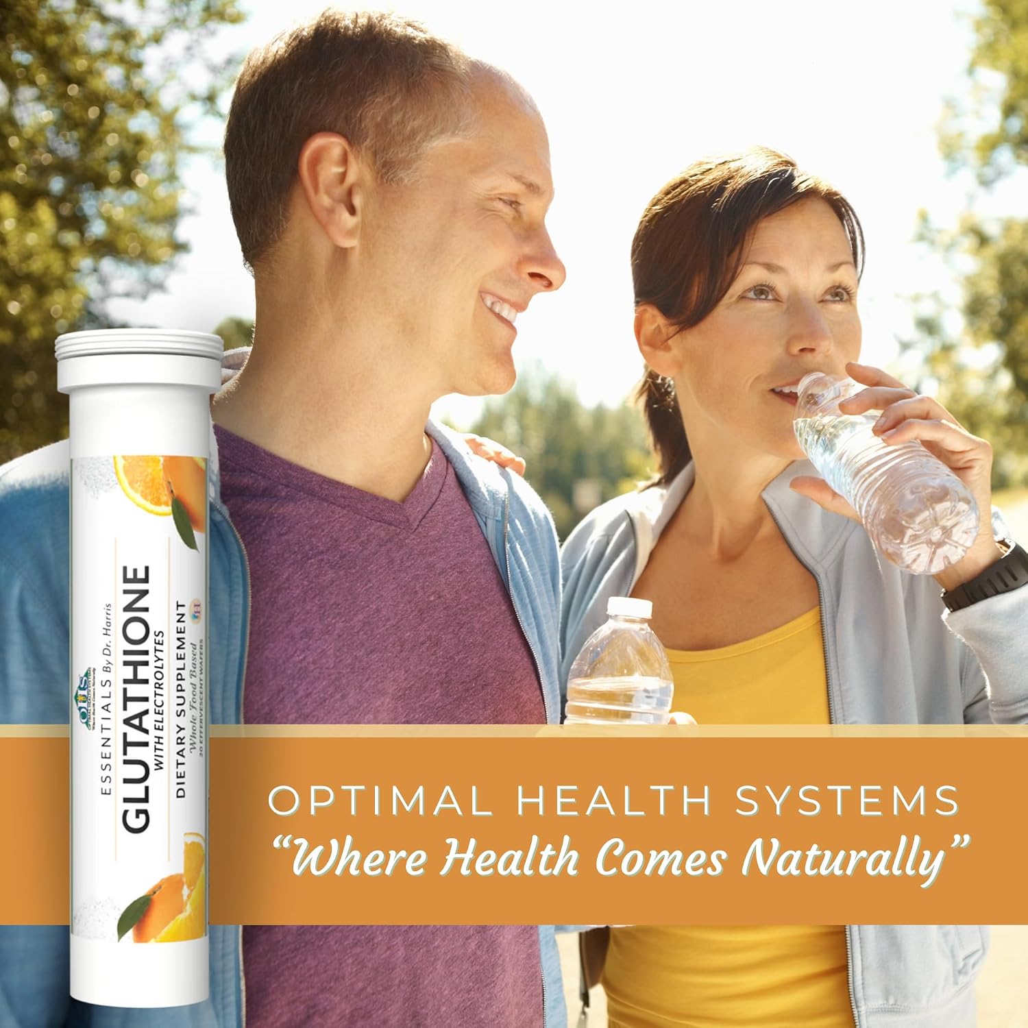 Optimal Health Systems Essential Glutathione – Master Antioxidant with Vitamin C & Electrolytes – Tri-peptide Glutathione Supplement – 20 Wafers - görsel 7