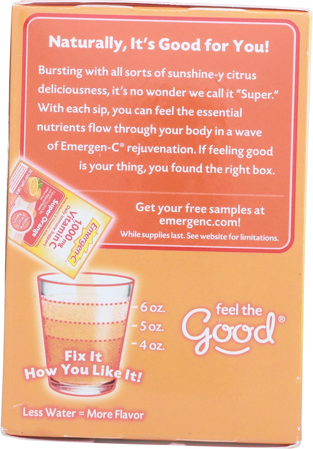 Emergen-C Super Orange, 30 pack - görsel 8