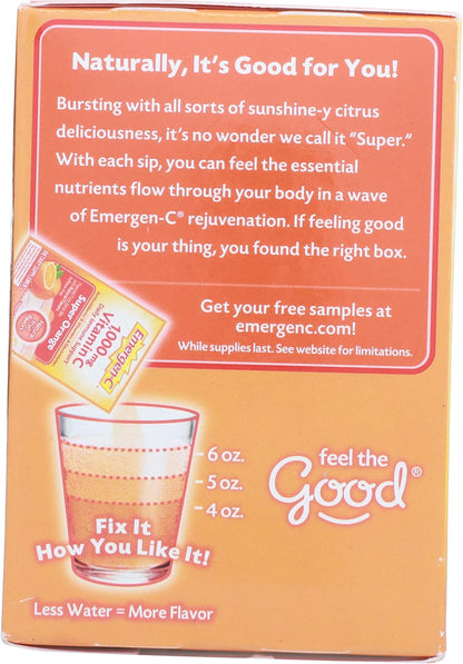 Emergen-C Super Orange, 30 pack
