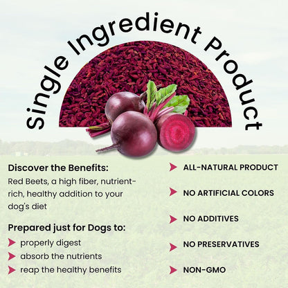 Olewo Red Beets for Dogs Granules – 623 g