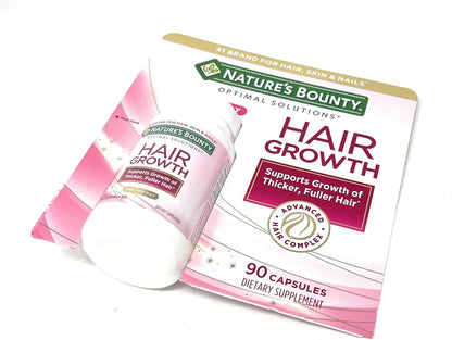 Nature's Bounty Hair Growth Supplement, 90 Capsules