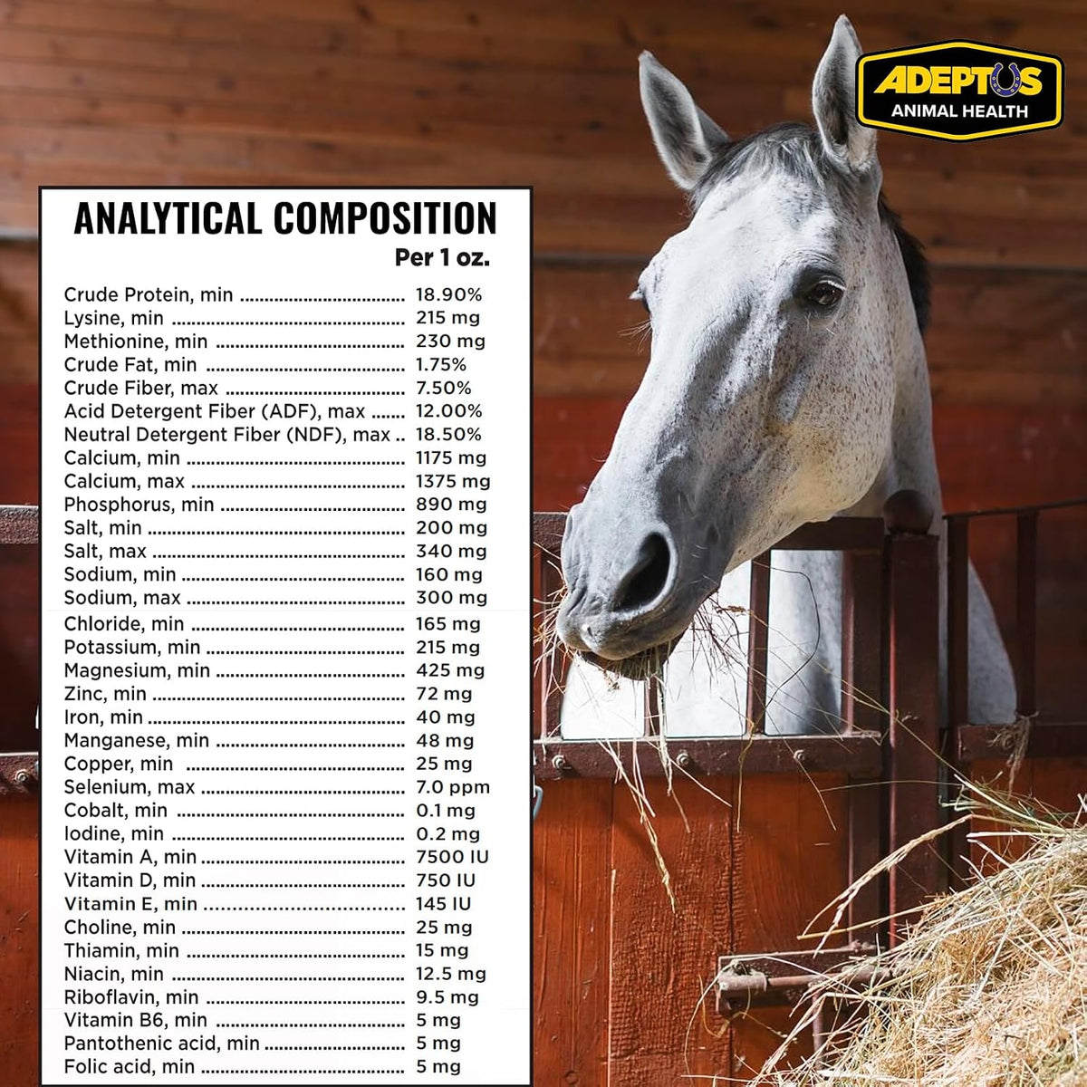 Adeptus Nutrition Augment Vitamin & Mineral Balancer for Horses - görsel 4
