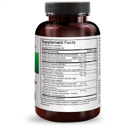 Futurebiotics Estrocomfort Vegetarian Capsules - Menopause Support with Soya Isoflavones & L-Theanine