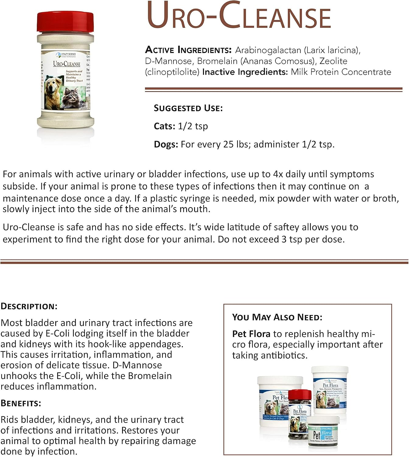 URO-Cleanse for Dogs - Bladder Health and Control - görsel 6