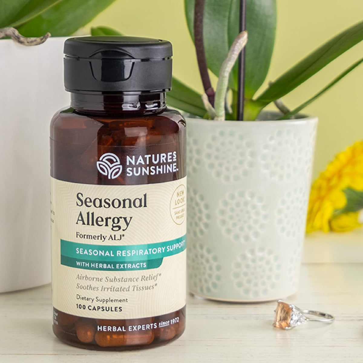 Nature's Sunshine Seasonal Allergy, 100 Capsules - görsel 2