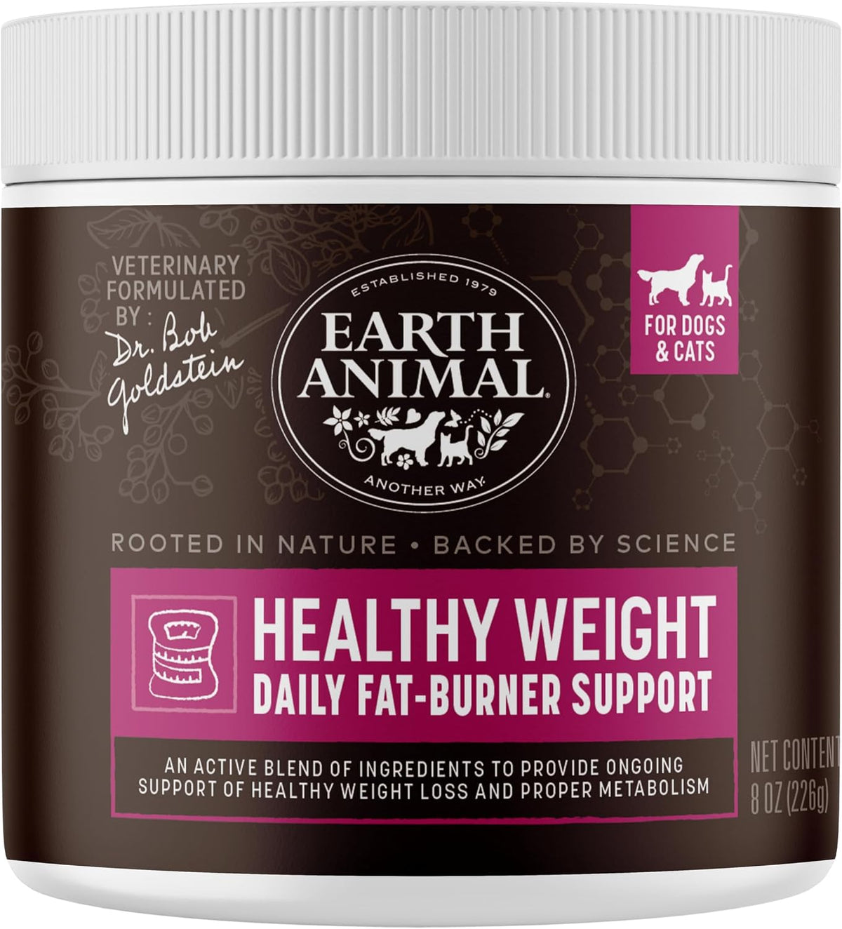 Earth Animal Apothecary Powder Supplement - Stop Eating Stool Nutritional Powder for Dogs & Cats, 8 oz - görsel 9