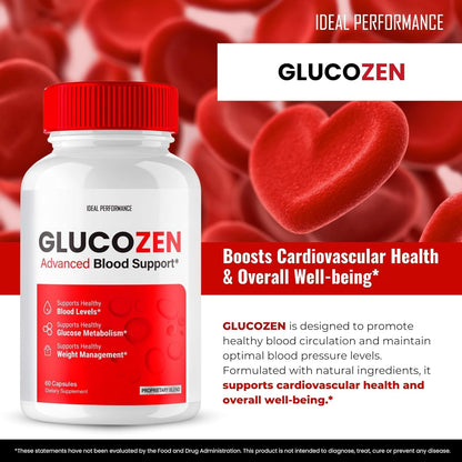 Glucozen Capsules - Maximum Strength 2-Pack