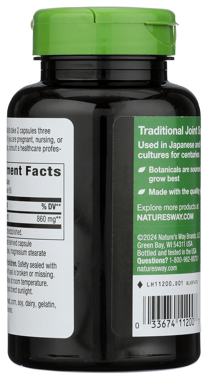 Nature's Way Burdock Root, 950 mg, 100 Vegan Capsules - görsel 2