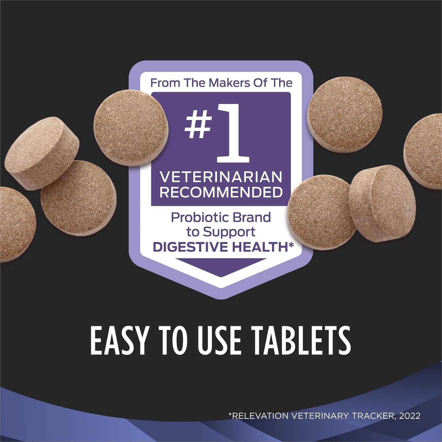 FortiFlora Canine Probiotic Chewable Tablets – Digestive and Immune Support, 90 Tablets - görsel 2