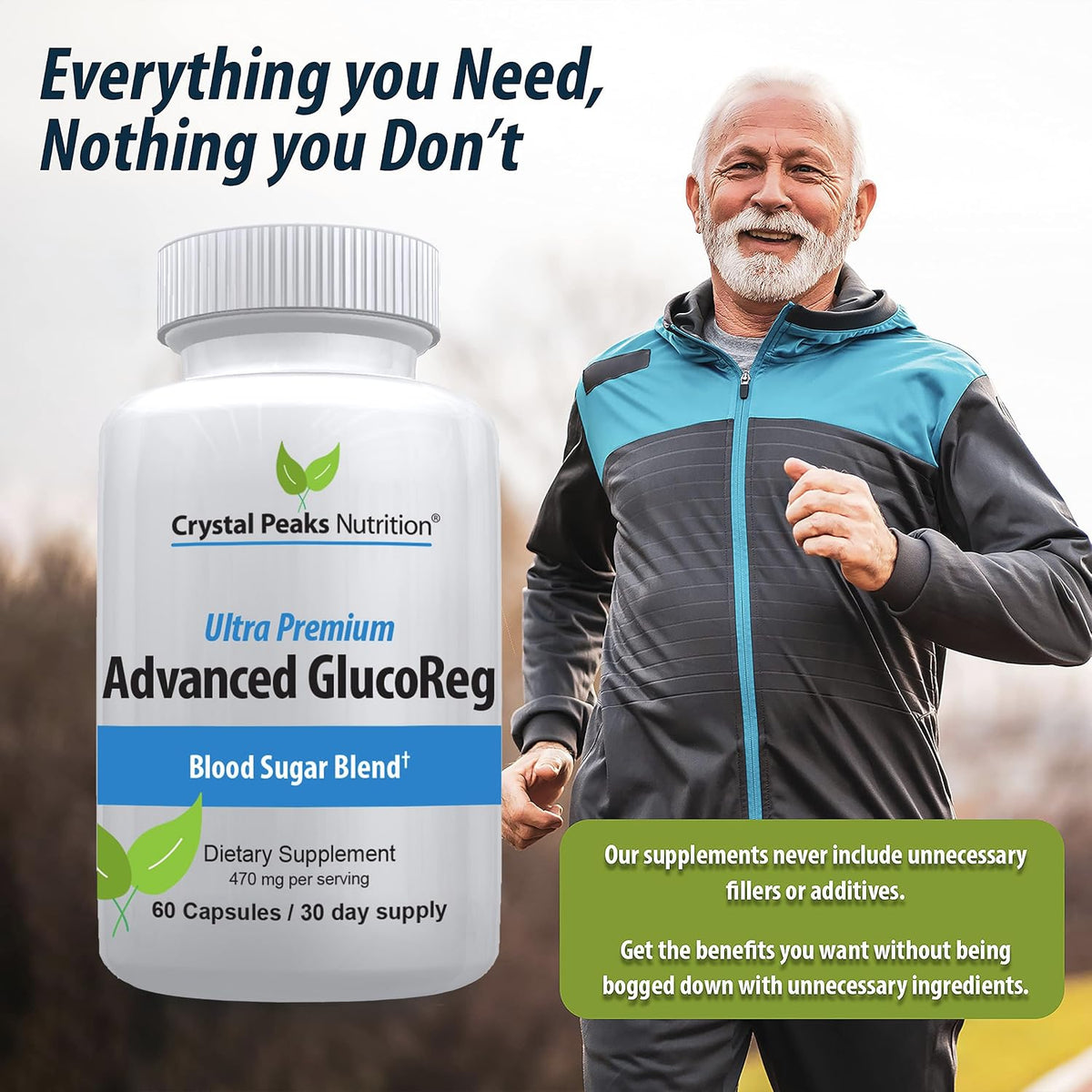 Blood Support Supplement – Supports Normal Glucose Metabolism – 60 Capsules - görsel 5