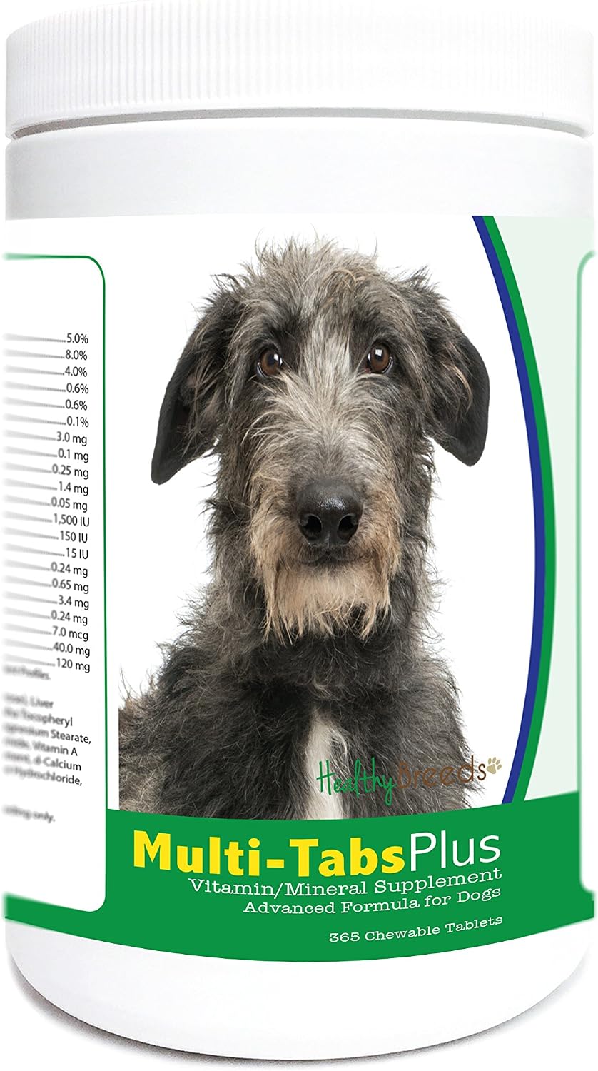 Healthy Breeds Scottish Deerhound Multi-Tabs Plus Chewable Tablets 365 Count - görsel 1