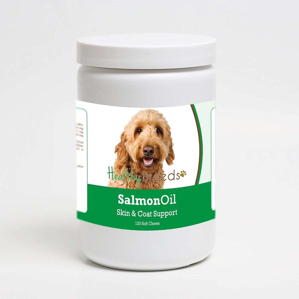 Healthy Breeds Goldendoodle Salmon Oil Soft Chews 120 Count - görsel 1
