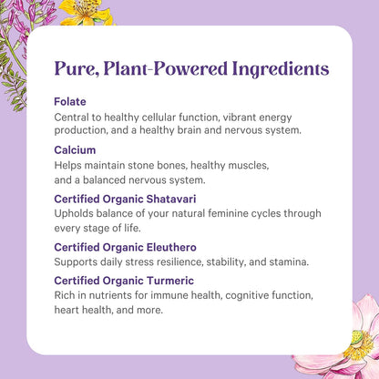 PURE SYNERGY Vita·Min·Herb for Women - Women's Comprehensive Multivitamin Supplement – Image 5