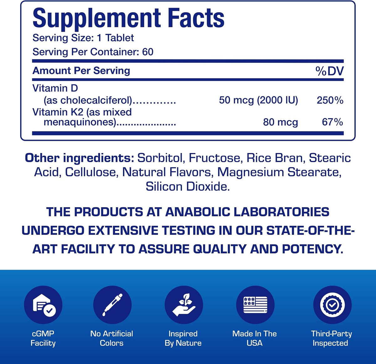 Chewable Vitamin D3 & K2 Supplement – 2000IU D3 with 80mcg K2 MK-7 for Bone, Dental, Mood & Immune Support – Vegetarian, Cinnamon Flavour (60-Day Supply) - görsel 4