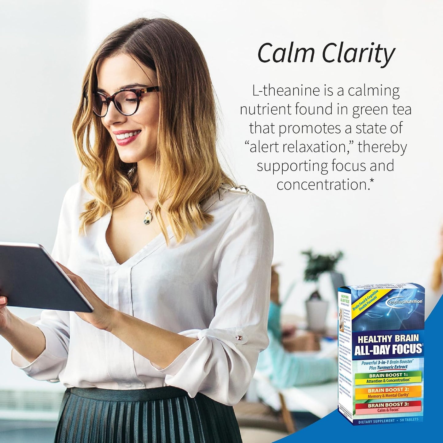 Healthy Brain All-Day Focus - 50 Tablets - görsel 5