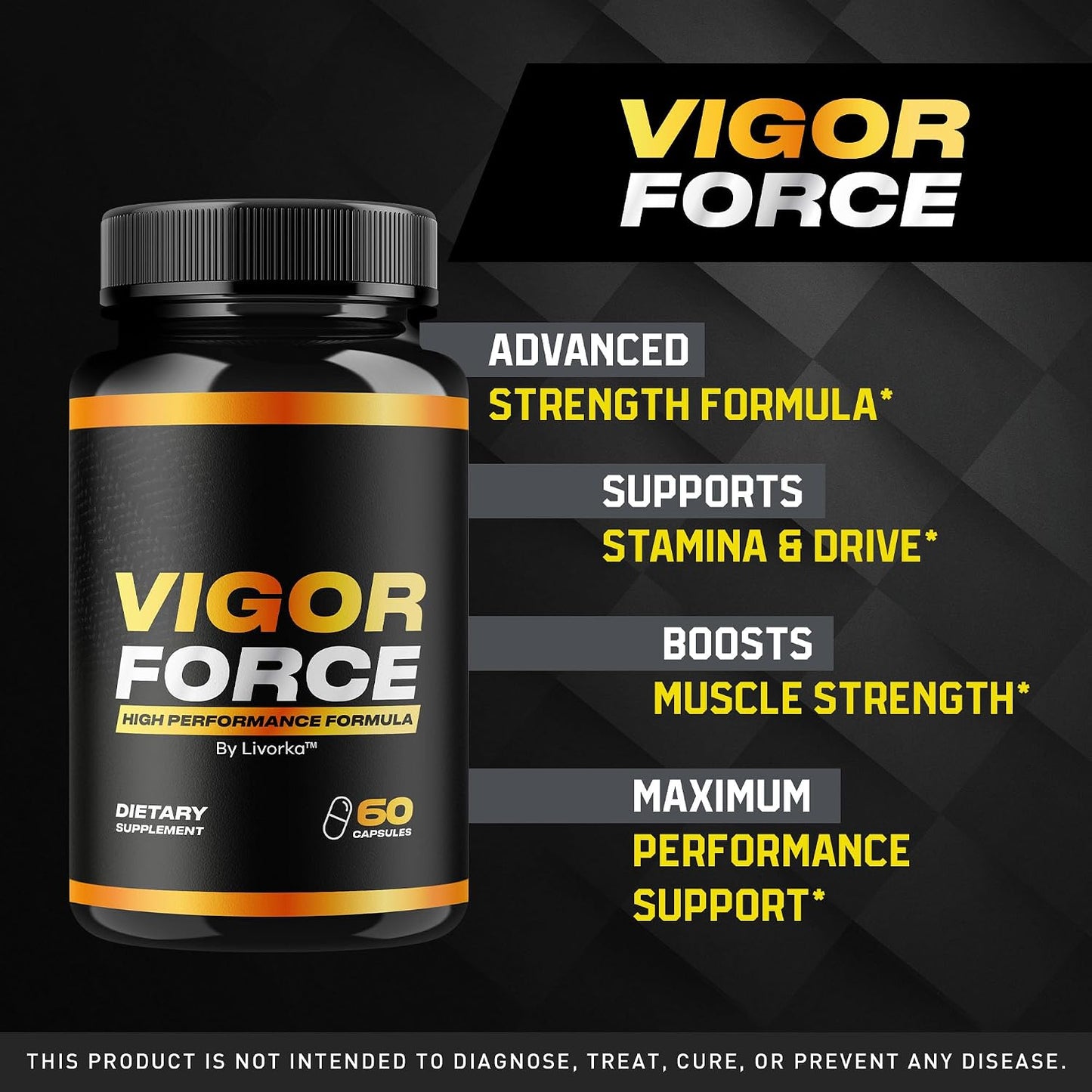 Vigour Force Pills - 60 Capsules - görsel 2