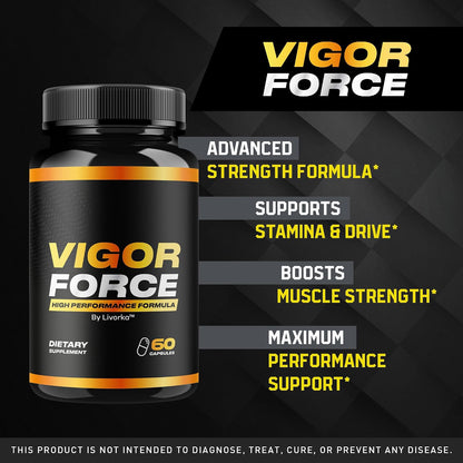 Vigour Force Pills - 60 Capsules
