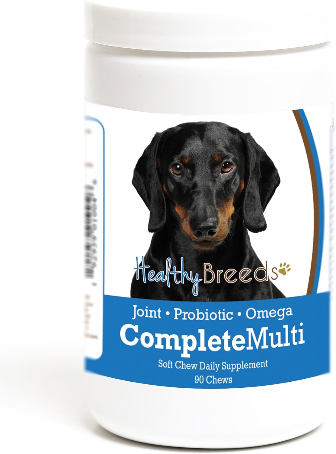 Healthy Breeds Dachshund All-in-One Multivitamin Soft Chew 90 Count - görsel 1