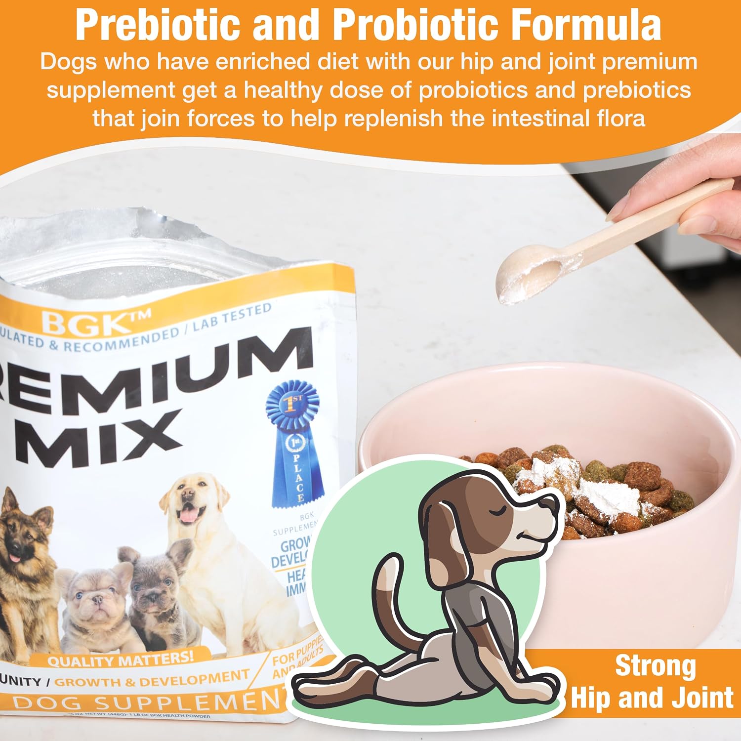 BGK Premium Mix Dog Multivitamin Powder (All Ages & Breeds) - görsel 5