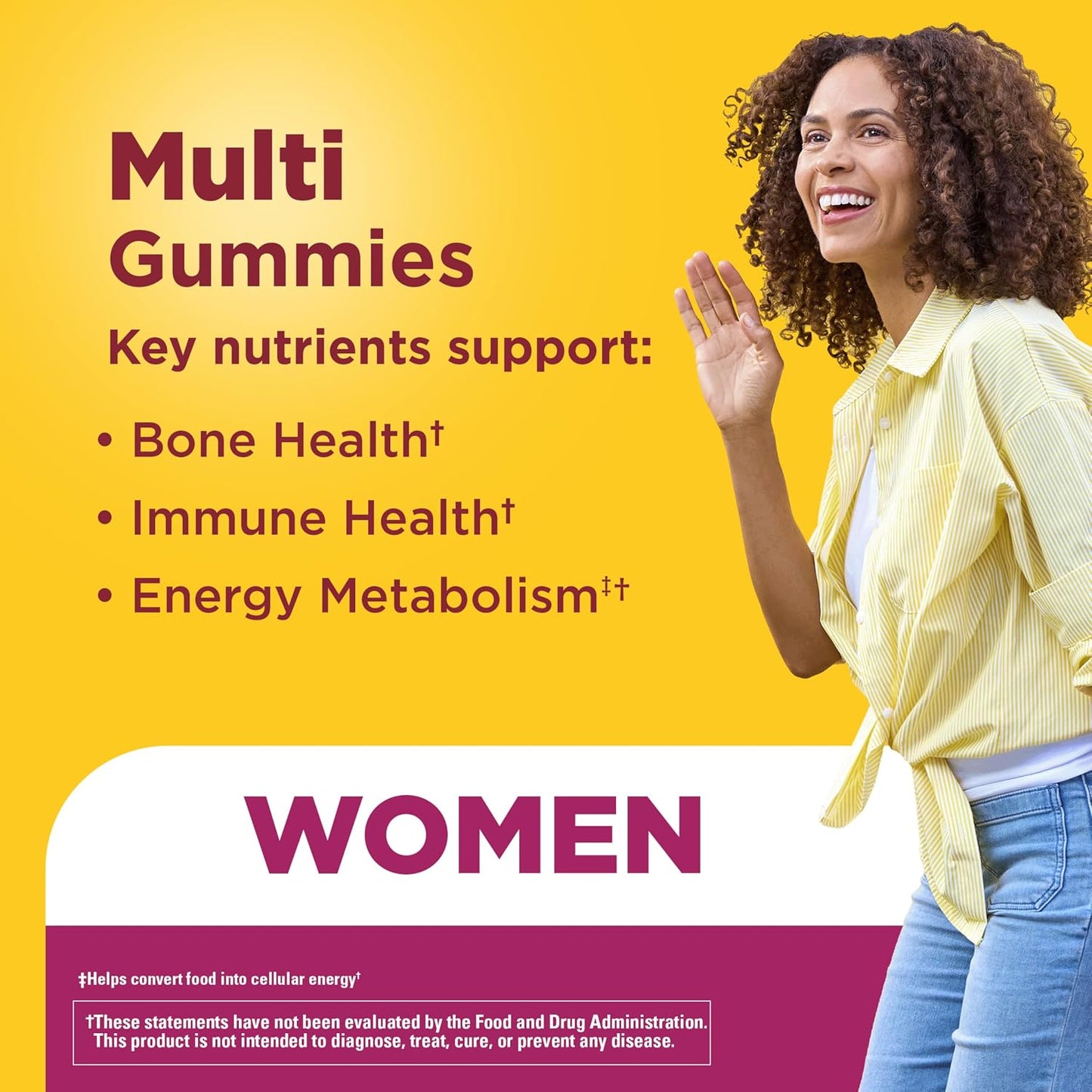 Nature Made Women's Multivitamin Gummies, 150 Count - görsel 3