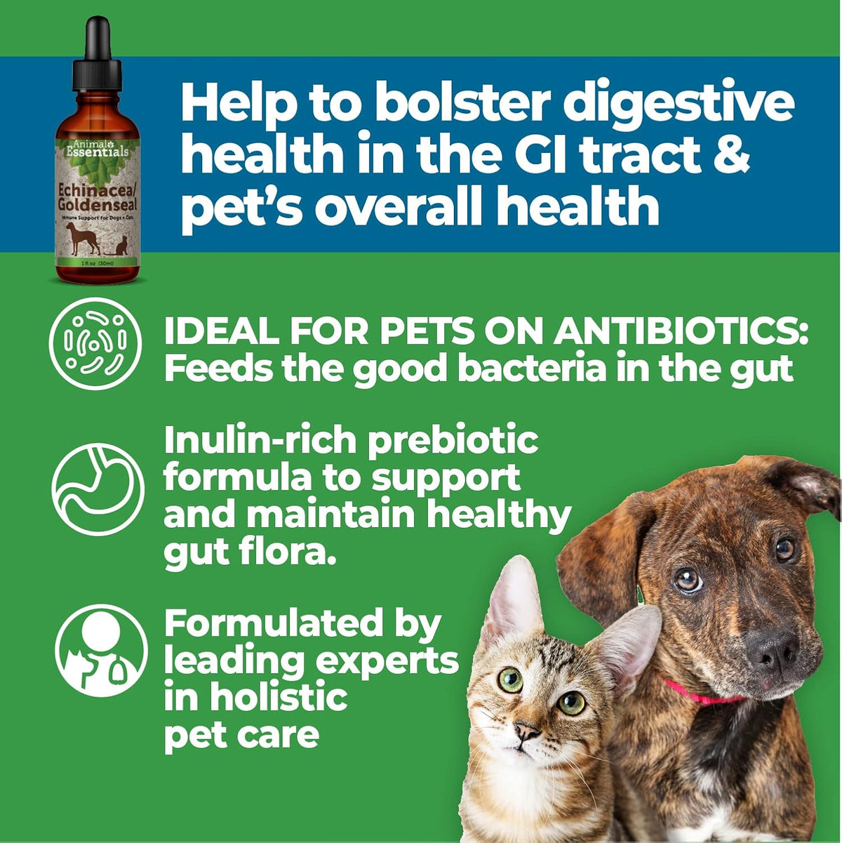 Animals' Apawthecary Prebiotic Plus (30 ml) - görsel 3