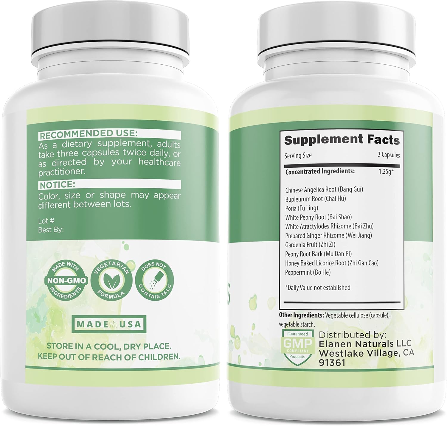Jia Wei Xiao Yao San, Free and Easy Wanderer Plus, 100 Vegetable Capsules - görsel 3