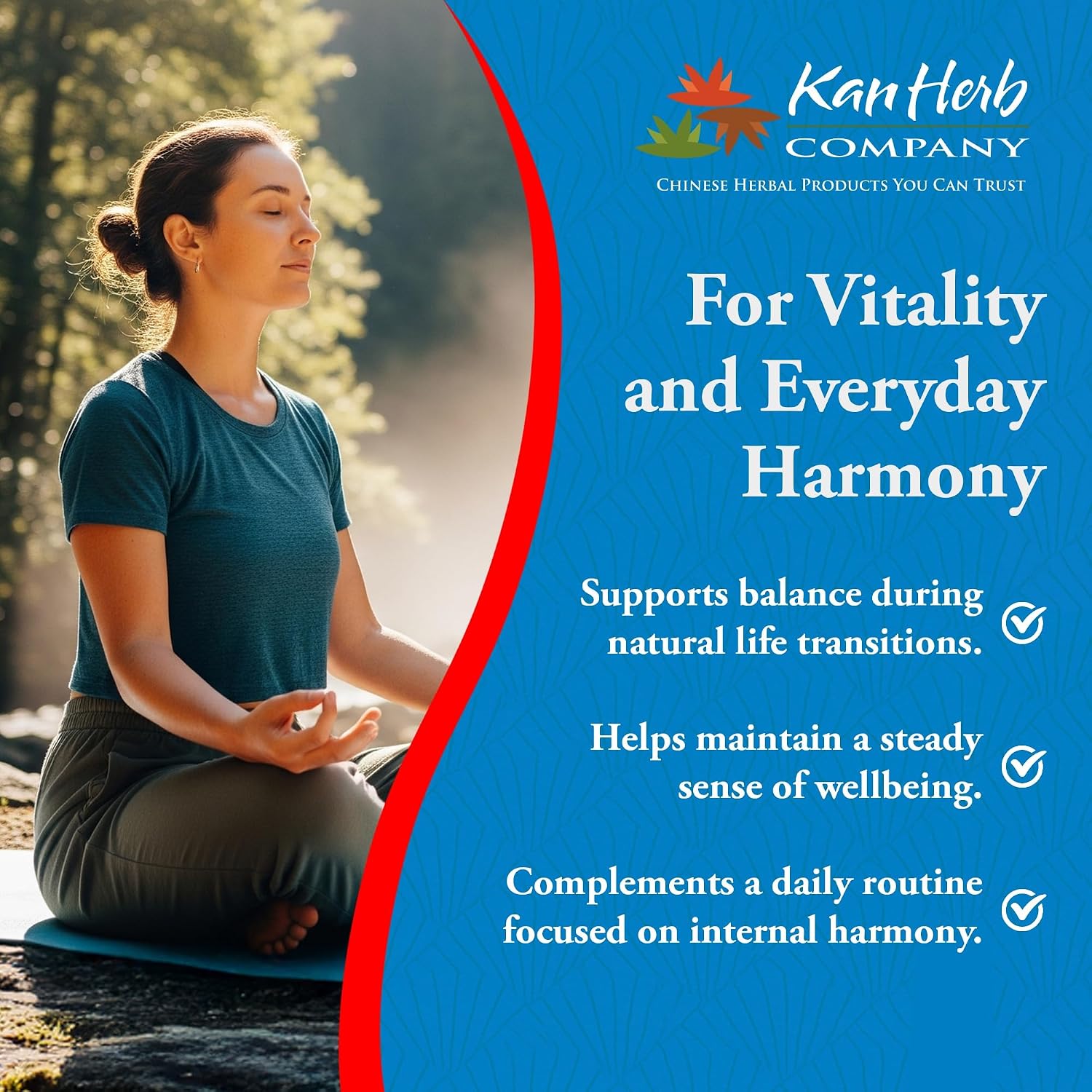 Kan Herbs Two Immortals – Traditional Chinese Herbal Formula for Menopause Support, 120 Tablets - görsel 5