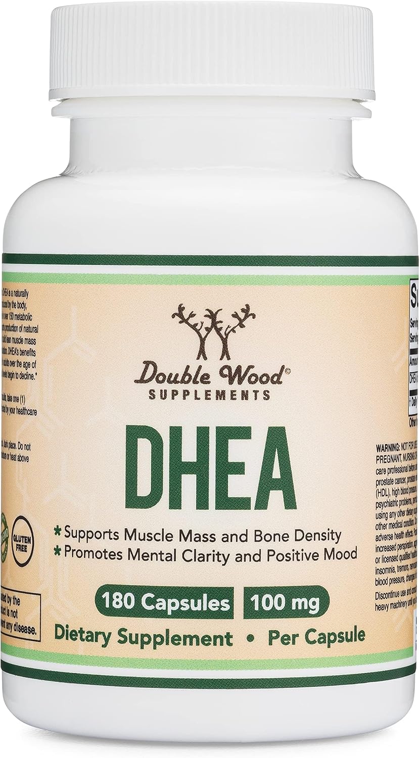 DHEA 100mg – 180 Capsules – Hormone Balance & Healthy Ageing - görsel 5