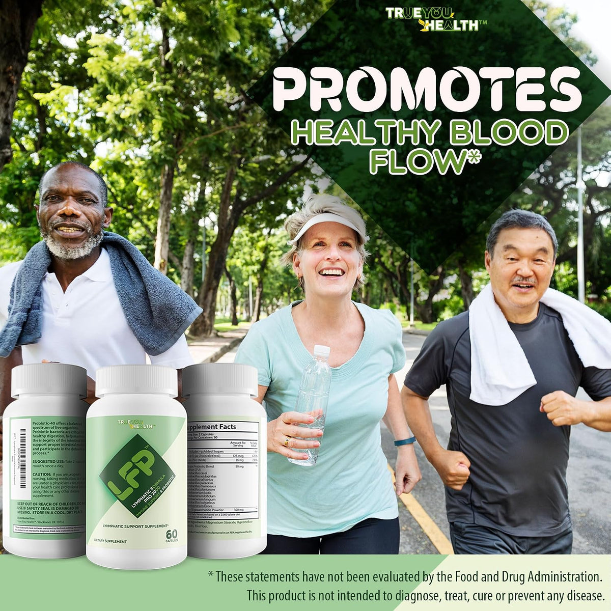 True You Health LFP Lymphatic Formula Pro 2000 - Immune Support & Probiotic - görsel 5